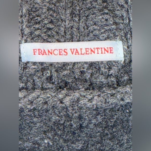 Frances Valentine Fisherman Lambswool Sweater - Picture 5 of 8